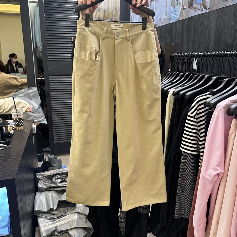 LE ETOILE東大門實拍女士新品人氣職業推薦休閑26春夏休閑褲Le etoile休閑褲圖色1