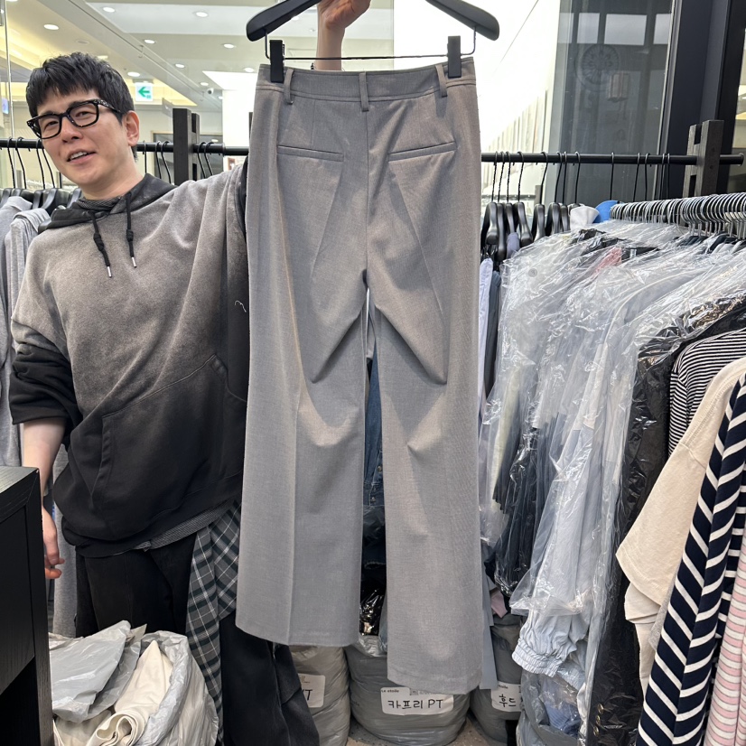 LE ETOILE韓國東大門代購女裝新品職業時尚人氣休閑褲喇叭Le etoile休閑褲