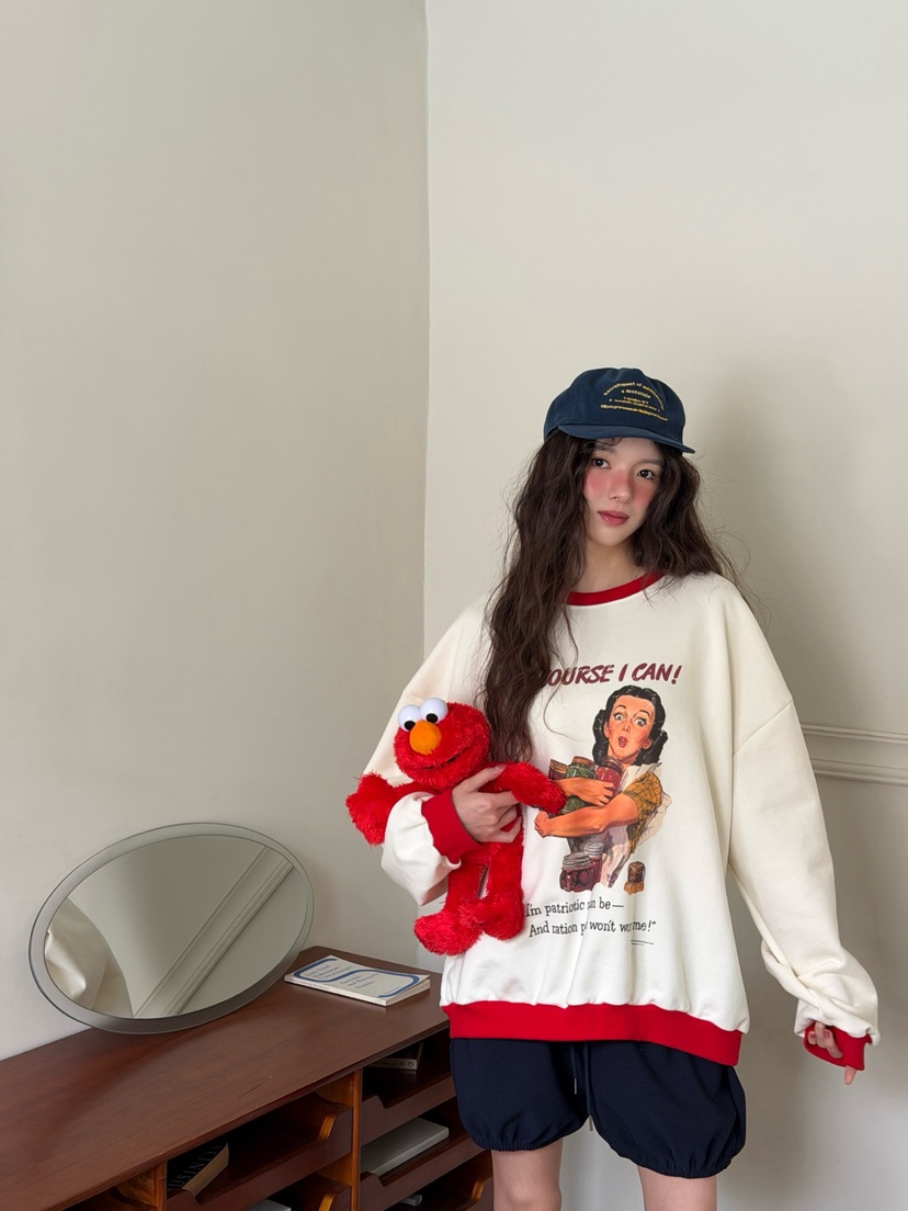 TOLL韓國東大門直郵女士新款人氣休閑26春夏熱賣時尚衛衣TOLL衛衣