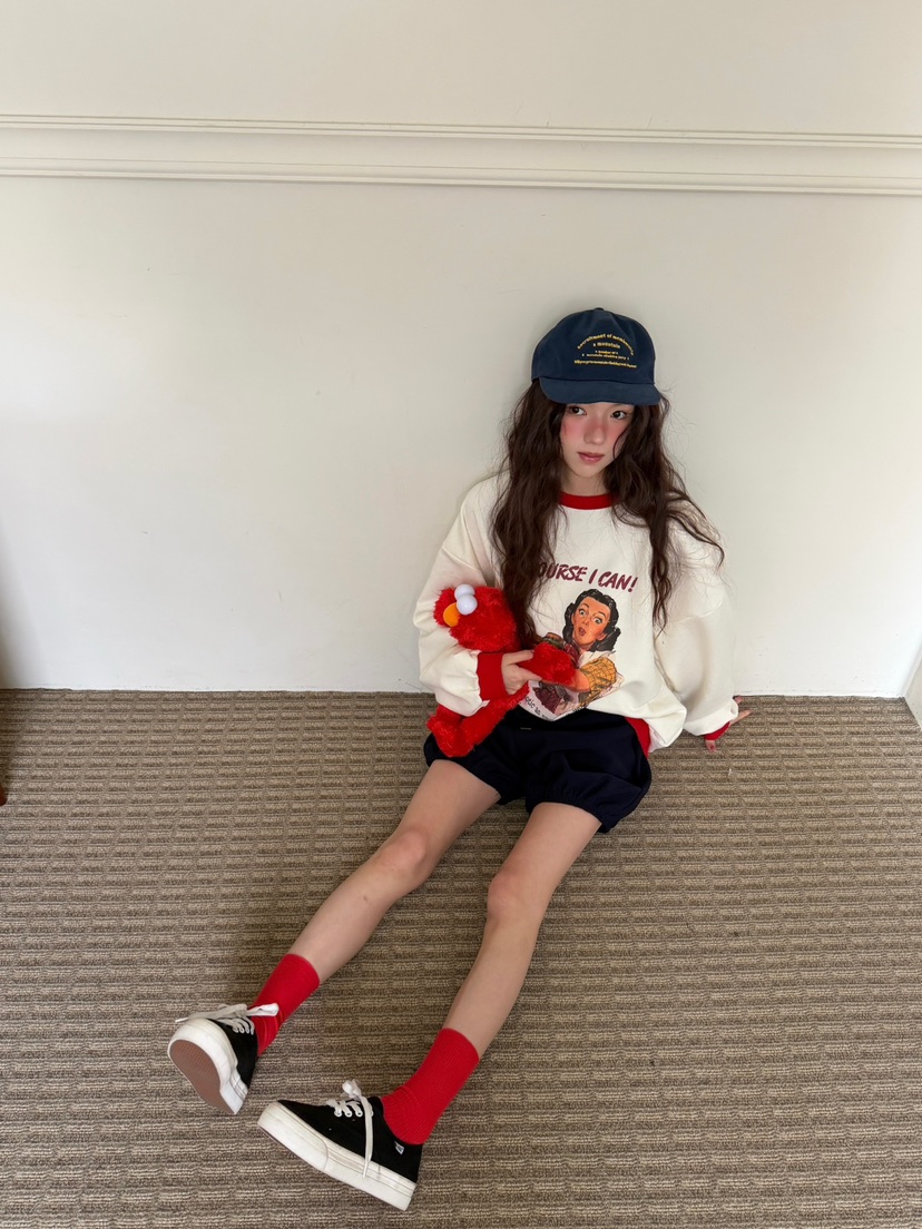 TOLL韓國東大門直郵女士新款人氣休閑26春夏熱賣時尚衛衣TOLL衛衣