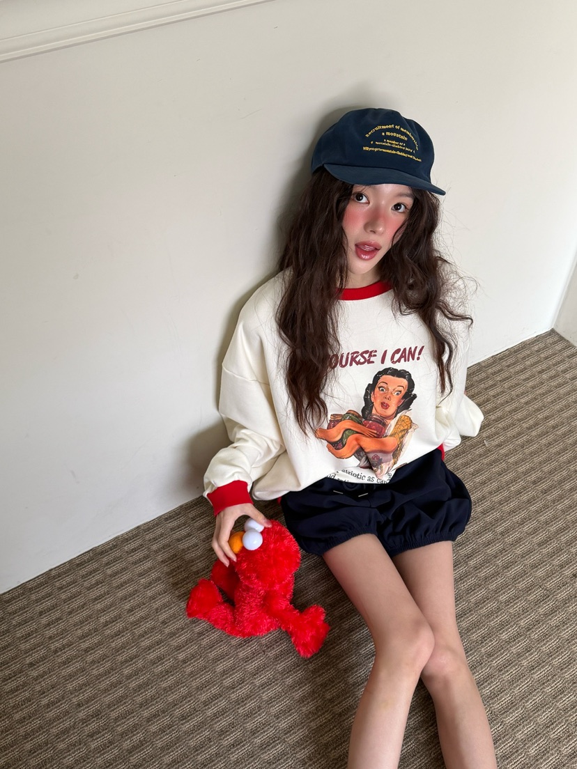 TOLL韓國東大門直郵女士新款人氣休閑26春夏熱賣時尚衛衣TOLL衛衣