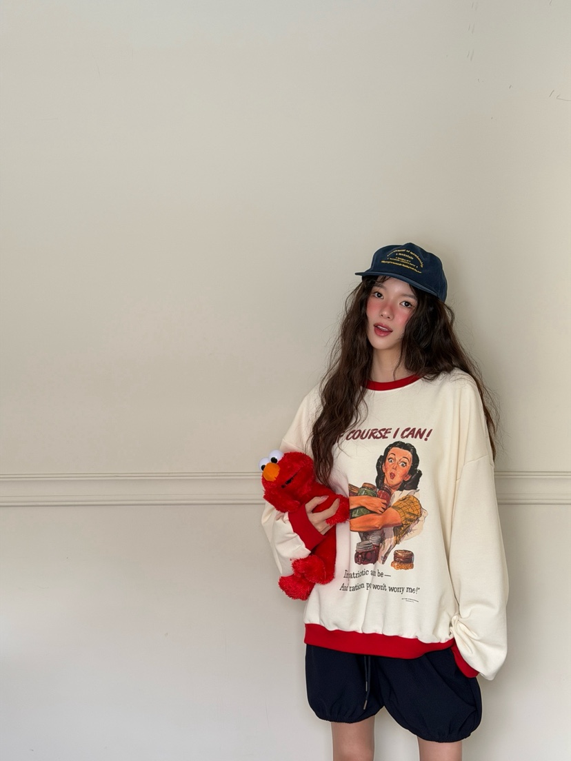 TOLL韓國東大門直郵女士新款人氣休閑26春夏熱賣時尚衛衣TOLL衛衣