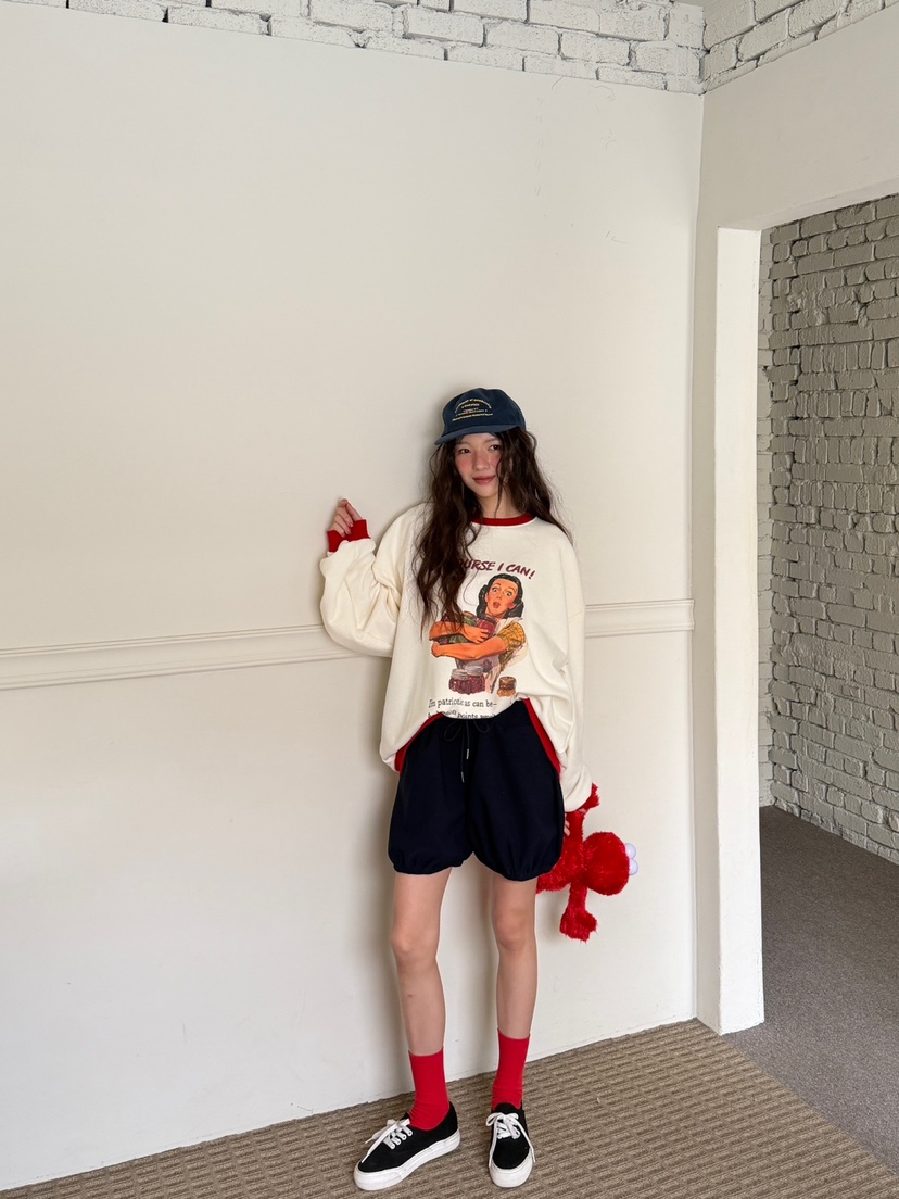 TOLL韓國東大門直郵女士新款人氣休閑26春夏熱賣時尚衛衣TOLL衛衣