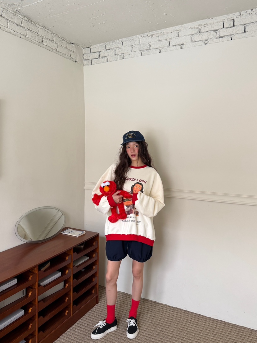 TOLL韓國東大門直郵女士新款人氣休閑26春夏熱賣時尚衛衣TOLL衛衣