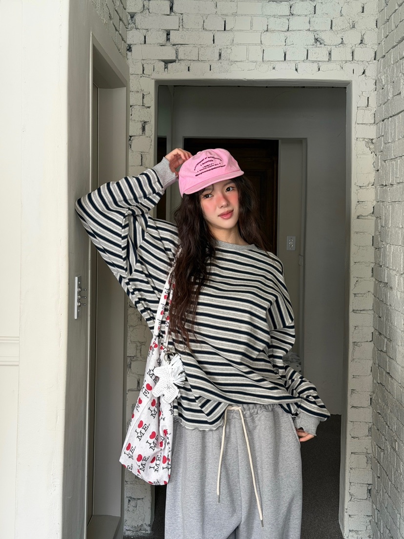 TOLL韓國東大門直郵女士新品人氣時尚推薦26春夏休閑衛衣TOLL衛衣