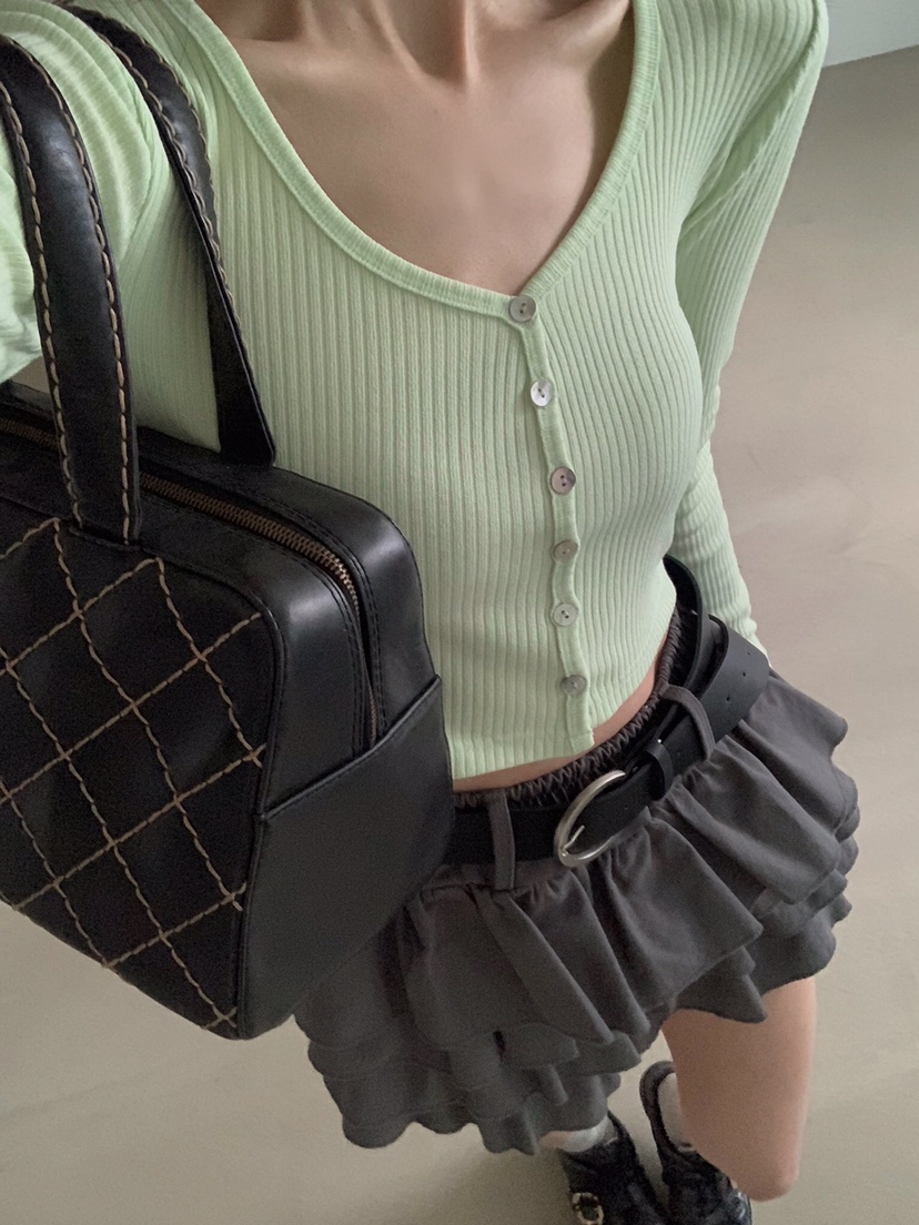 VERANDA韓國直郵女士新品26春夏熱賣休閑推薦職業長袖T恤VERANDA長袖T恤