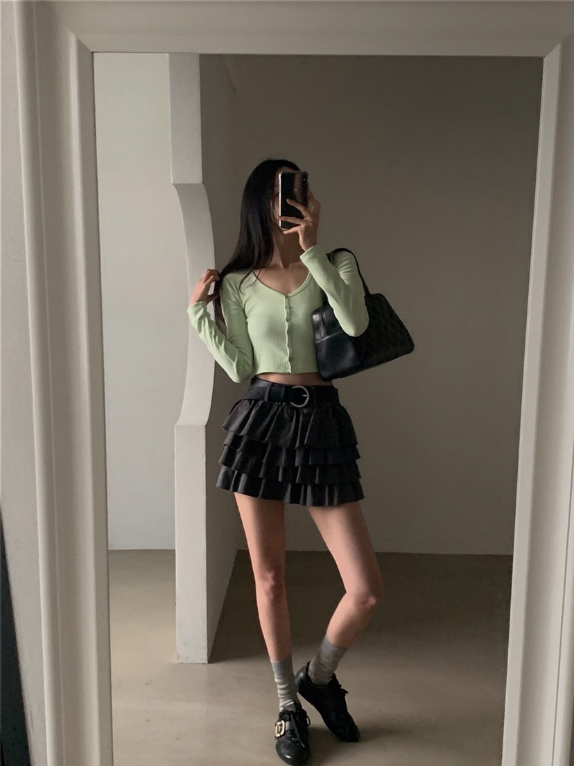 VERANDA韓國直郵女士新品26春夏熱賣休閑推薦職業長袖T恤VERANDA長袖T恤