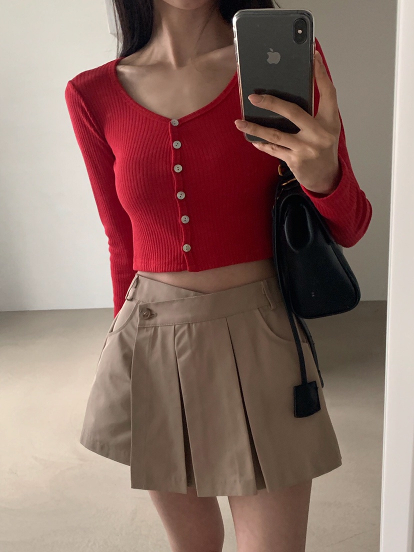 VERANDA韓國直郵女士新品26春夏熱賣休閑推薦職業長袖T恤VERANDA長袖T恤