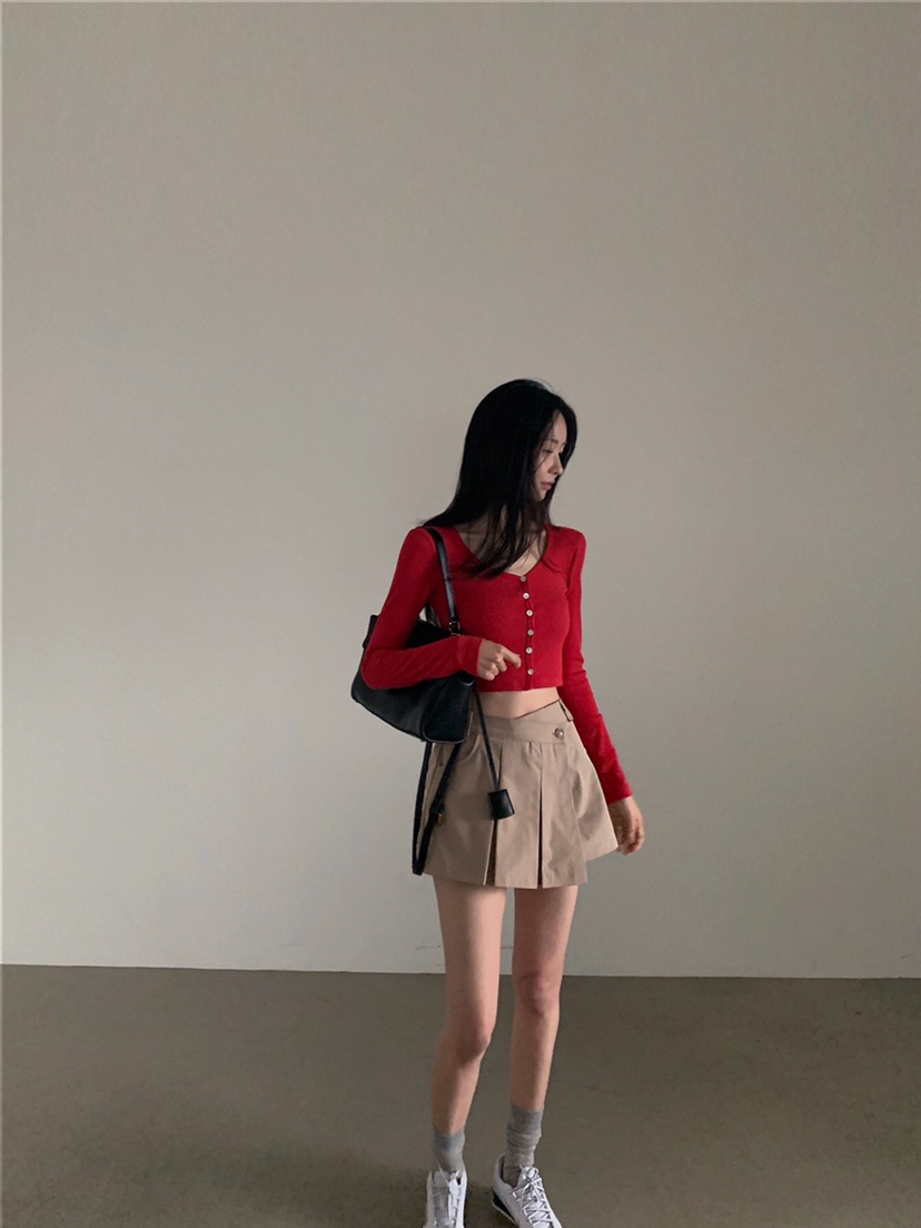 VERANDA韓國直郵女士新品26春夏熱賣休閑推薦職業長袖T恤VERANDA長袖T恤