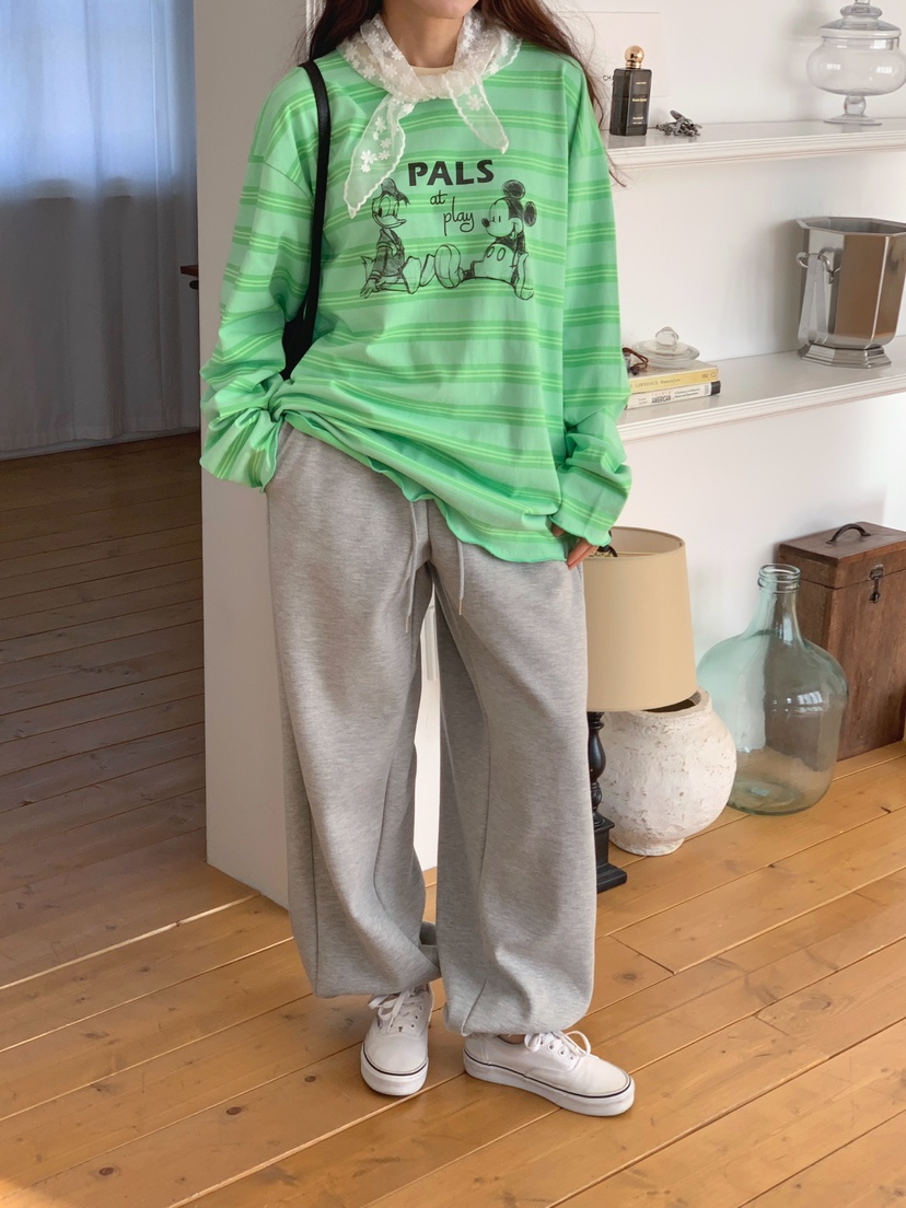 TOLL韓國代購女士新款休閑26春夏職業推薦人氣時尚長袖T恤TOLL長袖T恤