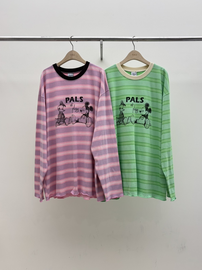 TOLL韓國代購女士新款休閑26春夏職業推薦人氣時尚長袖T恤TOLL長袖T恤