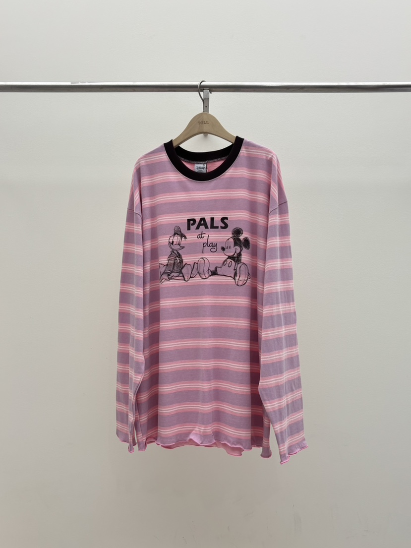 TOLL韓國代購女士新款休閑26春夏職業推薦人氣時尚長袖T恤TOLL長袖T恤圖色1