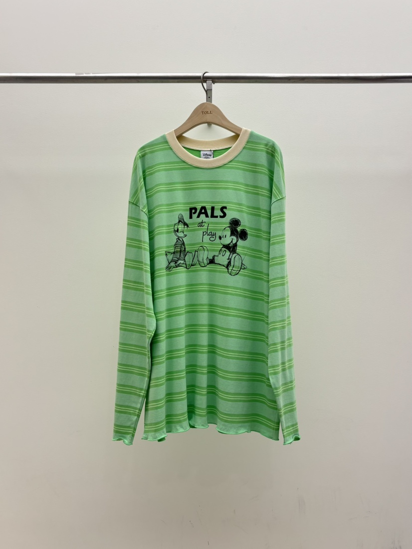 TOLL韓國代購女士新款休閑26春夏職業推薦人氣時尚長袖T恤TOLL長袖T恤圖色2