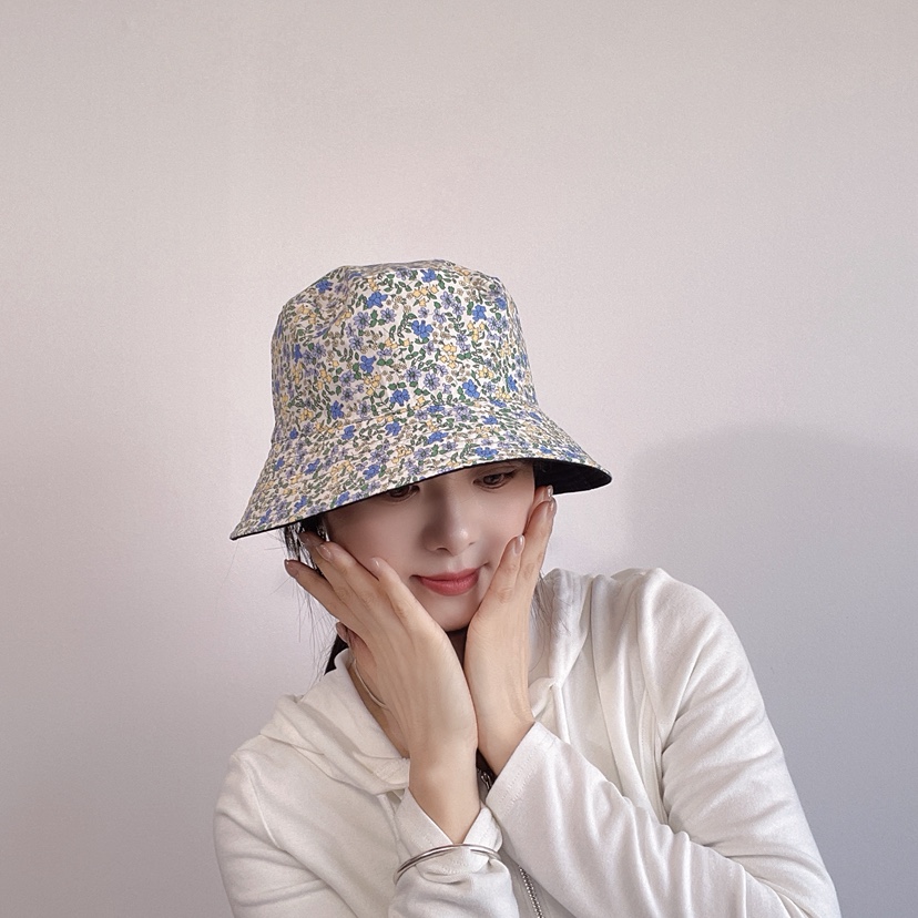 LOVELY HAT韓國代購女裝新品熱賣休閑人氣26春夏帽子雙面LOVELY HAT帽子