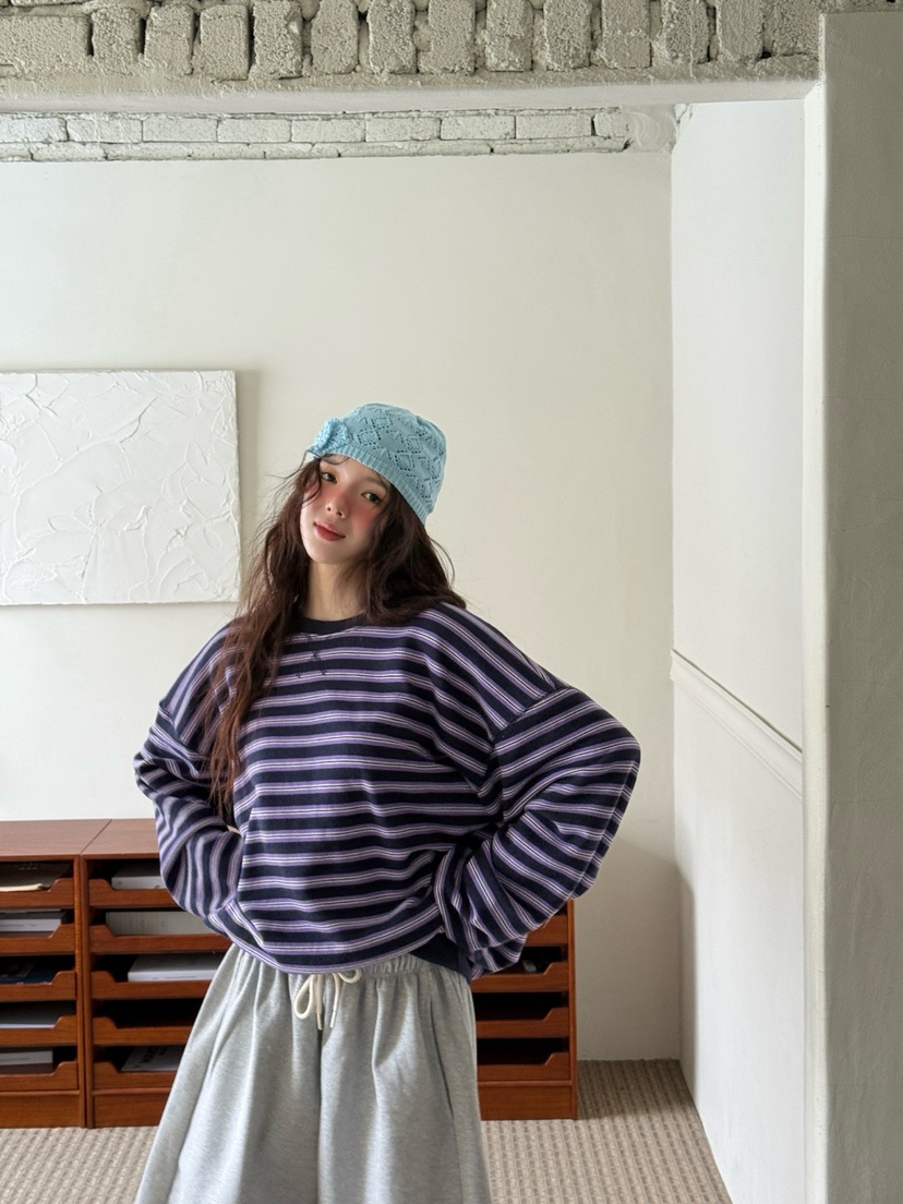 TOLL韓國直郵實拍女裝新品職業熱賣26春夏推薦時尚休閑衛衣TOLL衛衣