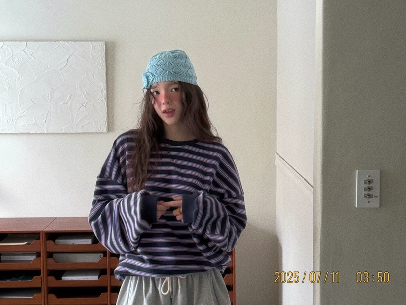 TOLL韓國直郵實拍女裝新品職業熱賣26春夏推薦時尚休閑衛衣TOLL衛衣