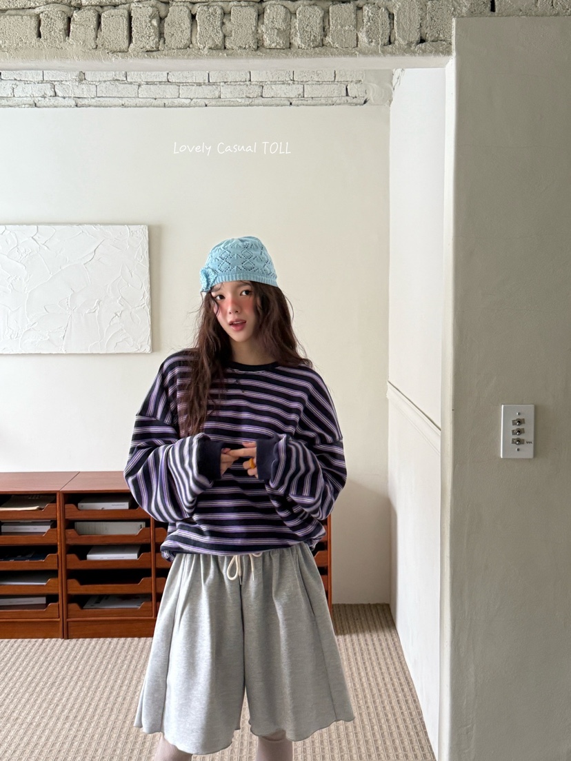 TOLL韓國直郵實拍女裝新品職業熱賣26春夏推薦時尚休閑衛衣TOLL衛衣