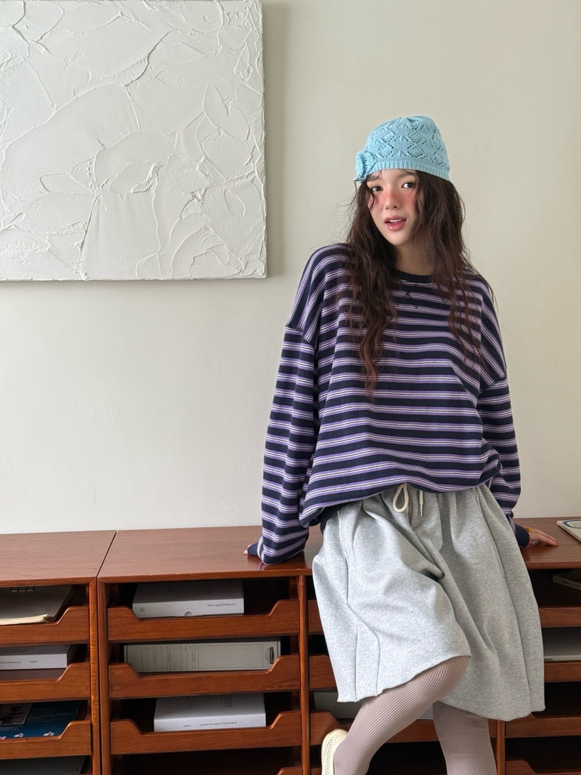 TOLL韓國直郵實拍女裝新品職業熱賣26春夏推薦時尚休閑衛衣TOLL衛衣