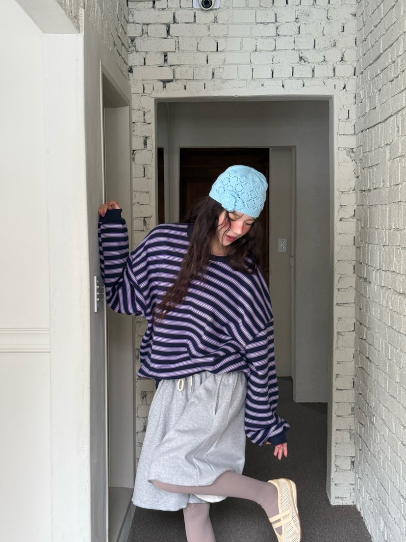 TOLL韓國直郵實拍女裝新品職業熱賣26春夏推薦時尚休閑衛衣TOLL衛衣