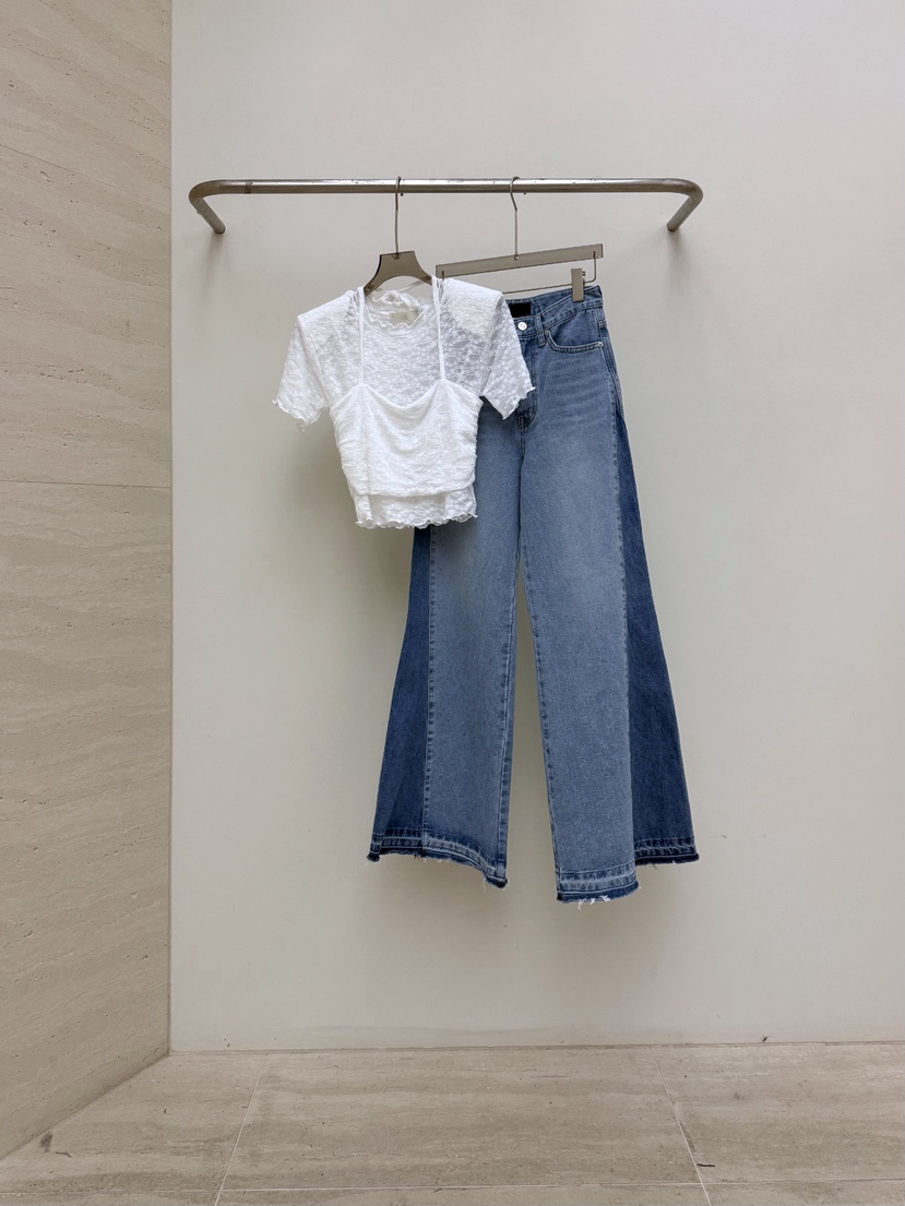 AB韓國直郵女士新款職業人氣推薦時尚休閑26春夏熱賣牛仔褲AB牛仔褲