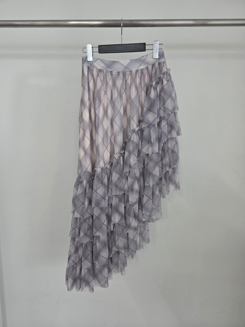 VERANDA韓國東大門直郵女士新款26春夏休閑人氣半身裙中短裙VERANDA半身裙/中短裙圖色1