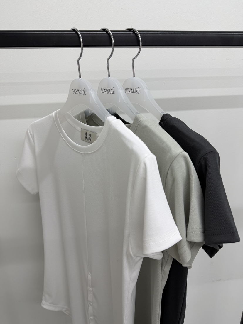 MINIMUZE韓國東大門直郵女士新款休閑人氣職業時尚推薦T恤MINIMUZET恤