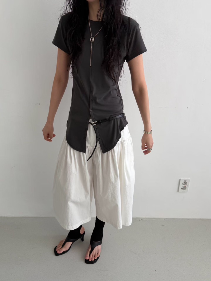 MINIMUZE韓國東大門直郵女士新款休閑人氣職業時尚推薦T恤MINIMUZET恤