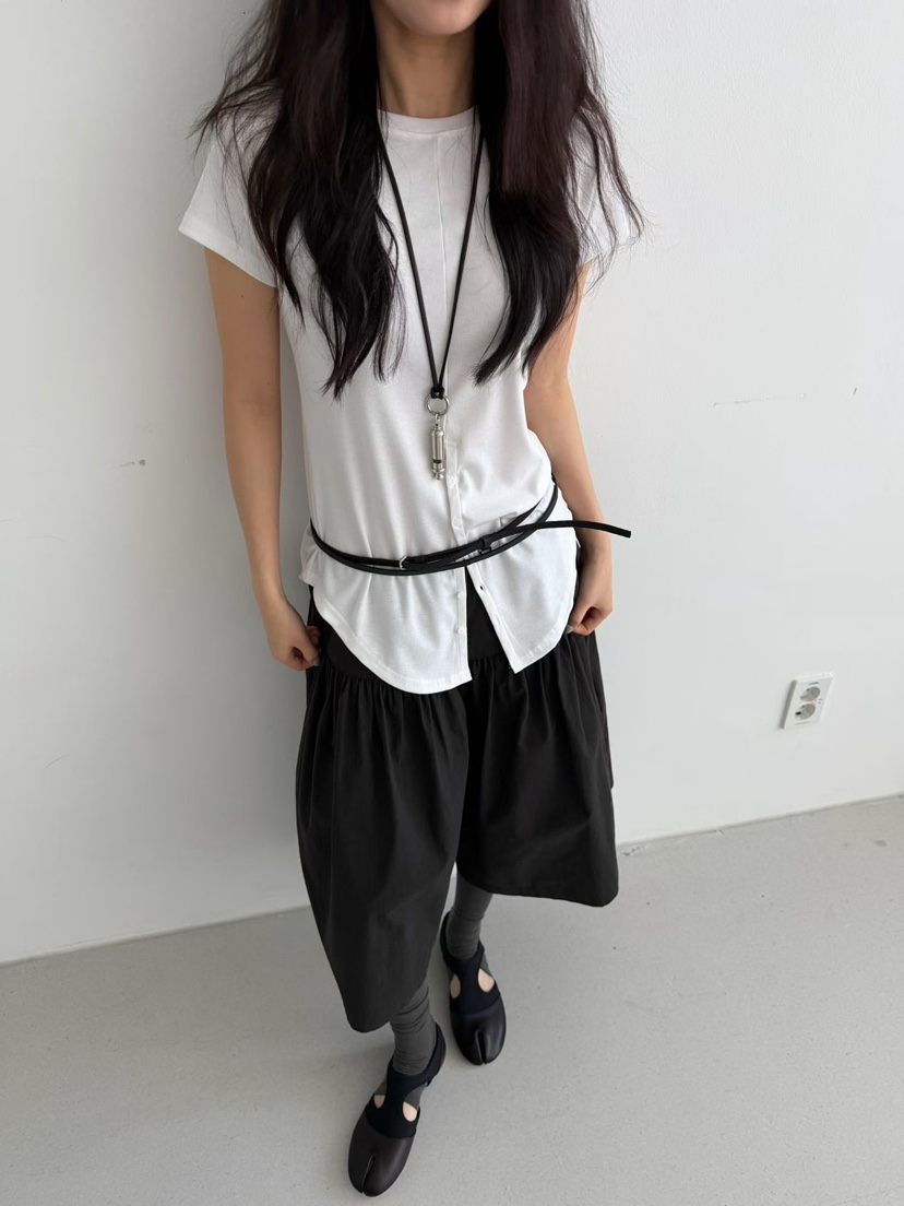 MINIMUZE韓國東大門直郵女士新款休閑人氣職業時尚推薦T恤MINIMUZET恤