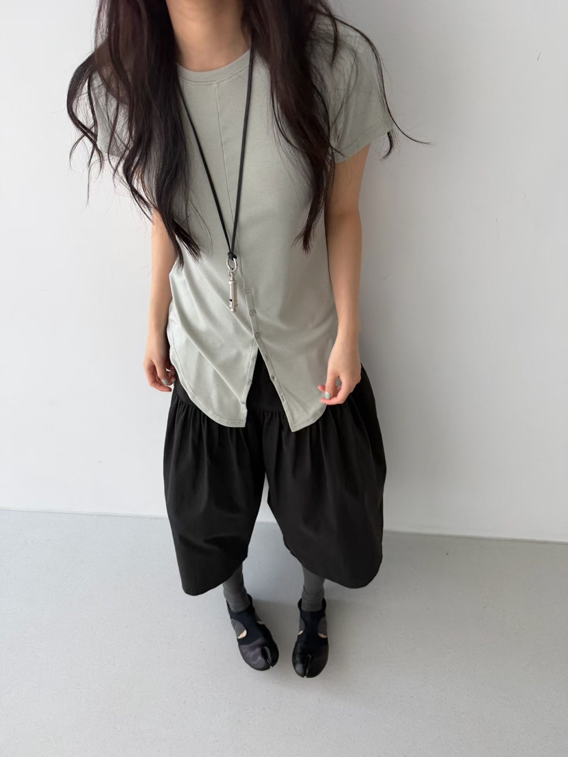 MINIMUZE韓國東大門直郵女士新款休閑人氣職業時尚推薦T恤MINIMUZET恤