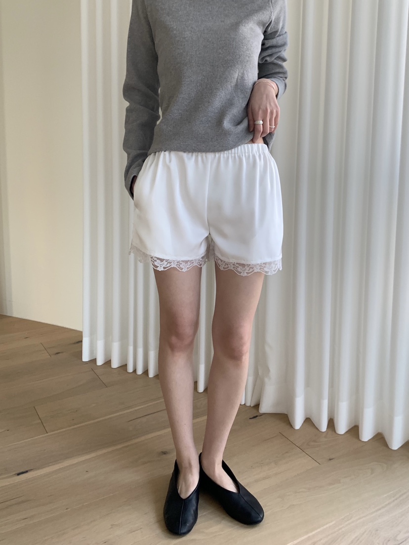 BLACK PIG韓國直郵實拍女士新款推薦休閑熱賣26春夏短褲蕾絲VIVIAN_LEE短褲