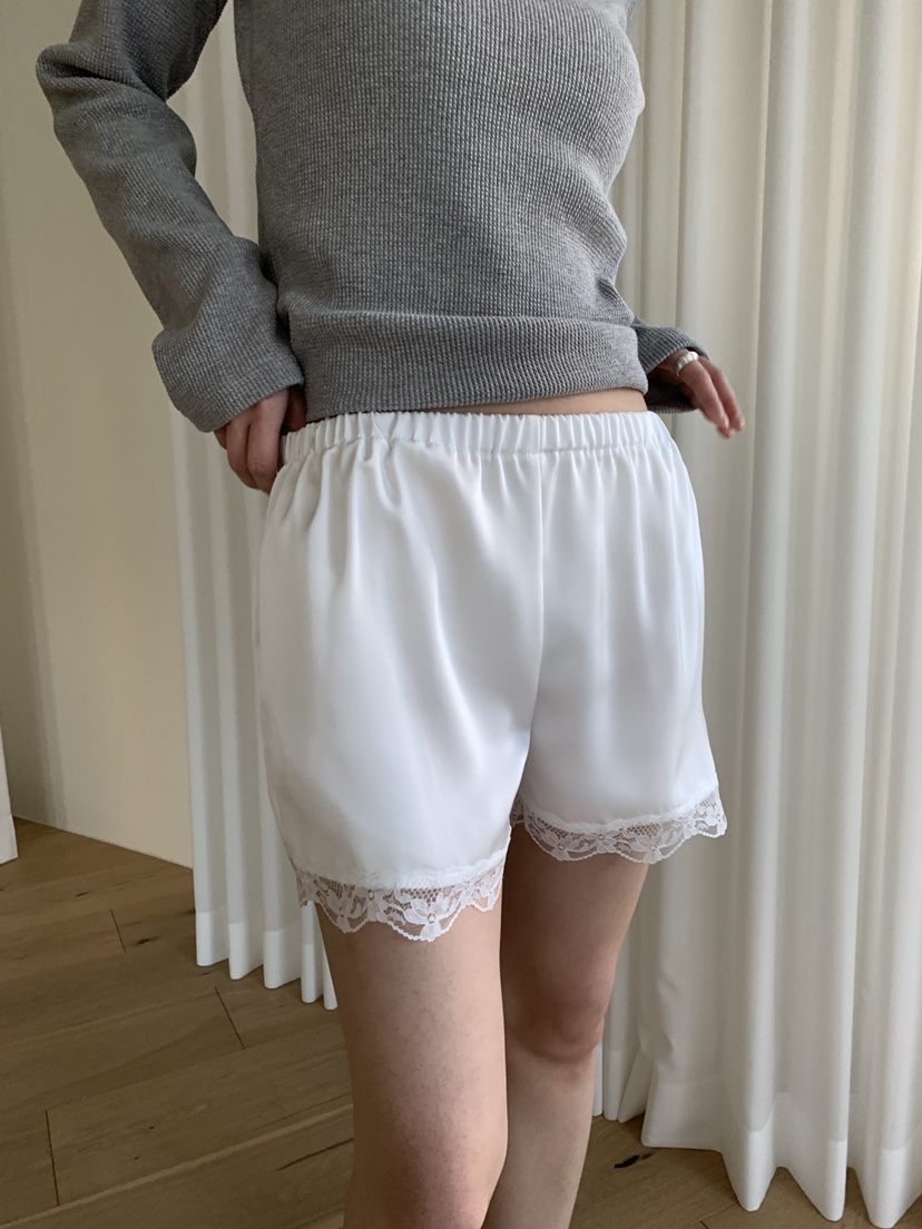 BLACK PIG韓國直郵實拍女士新款推薦休閑熱賣26春夏短褲蕾絲VIVIAN_LEE短褲