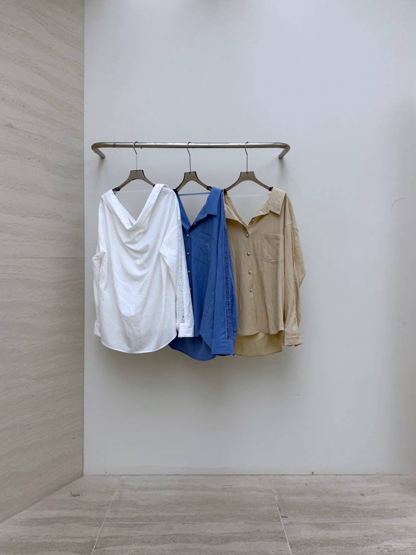 AB韓國直郵實拍女裝新款人氣職業休閑26春夏熱賣襯衫蕾絲衫AB襯衫/蕾絲衫