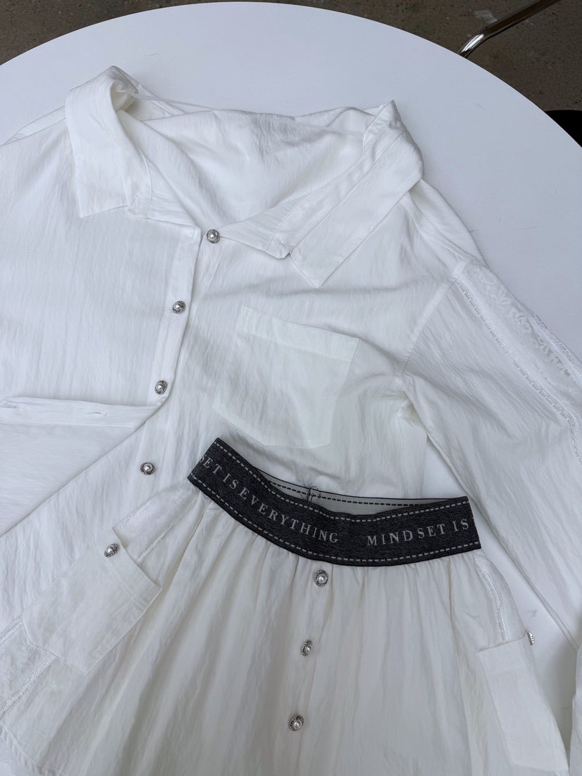 AB韓國直郵實拍女裝新款人氣職業休閑26春夏熱賣襯衫蕾絲衫AB襯衫/蕾絲衫