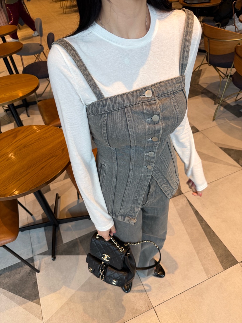 LAVIEU韓國直郵實拍女士新款推薦26春夏休閑時尚職業牛仔褲LAVIEU牛仔褲