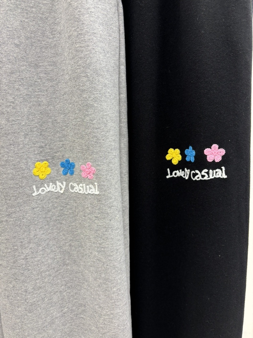 TOLL韓國東大門直郵女裝新款職業時尚人氣26春夏休閑褲刺繡TOLL休閑褲