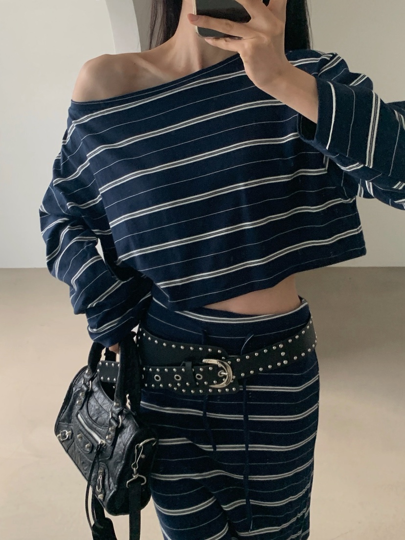 VERANDA韓國直郵女裝新品推薦熱賣休閑時尚人氣26春夏長袖T恤VERANDA長袖T恤