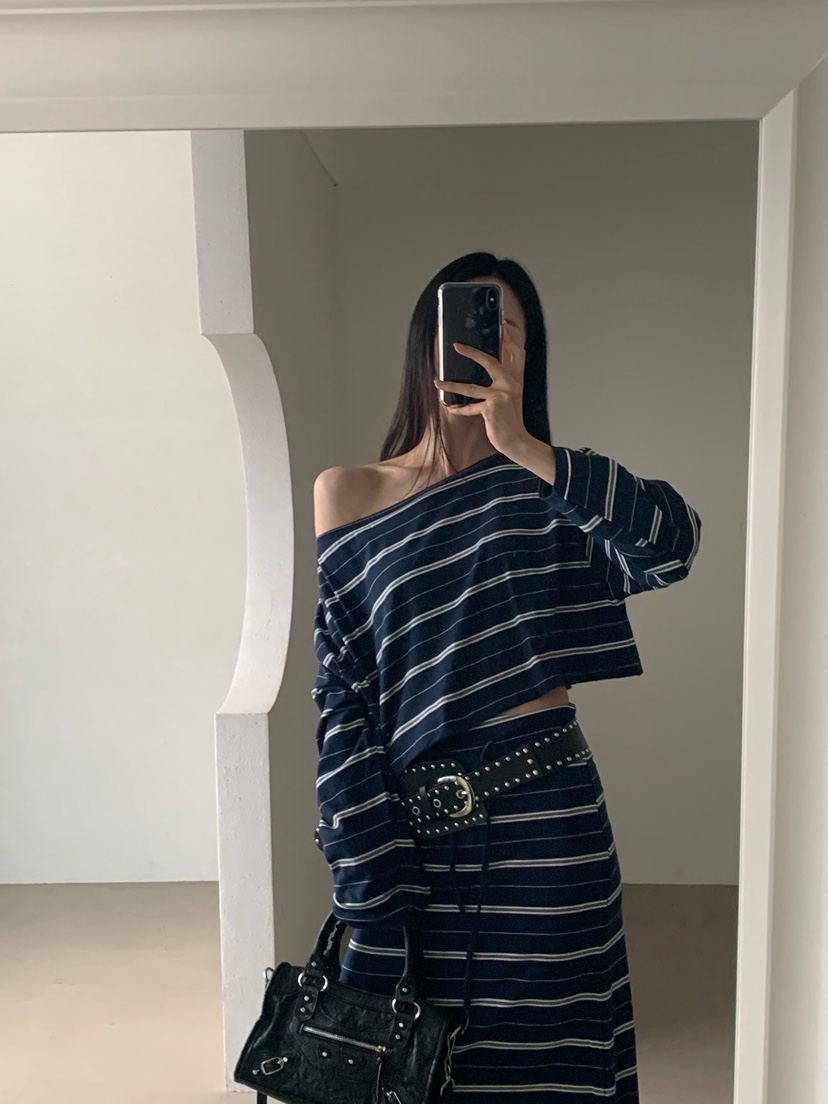 VERANDA韓國直郵女裝新品推薦熱賣休閑時尚人氣26春夏長袖T恤VERANDA長袖T恤