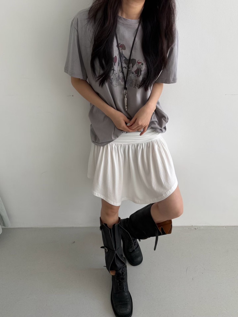 MINIMUZE韓國東大門代購女士新款推薦職業26春夏短裙褶皺MINIMUZE短裙