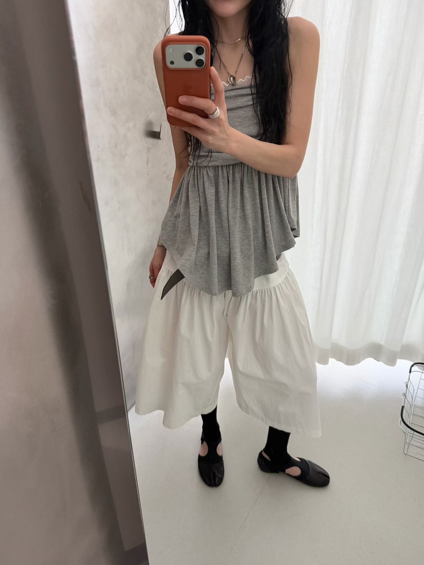 MINIMUZE韓國東大門代購女士新款推薦職業26春夏短裙褶皺MINIMUZE短裙