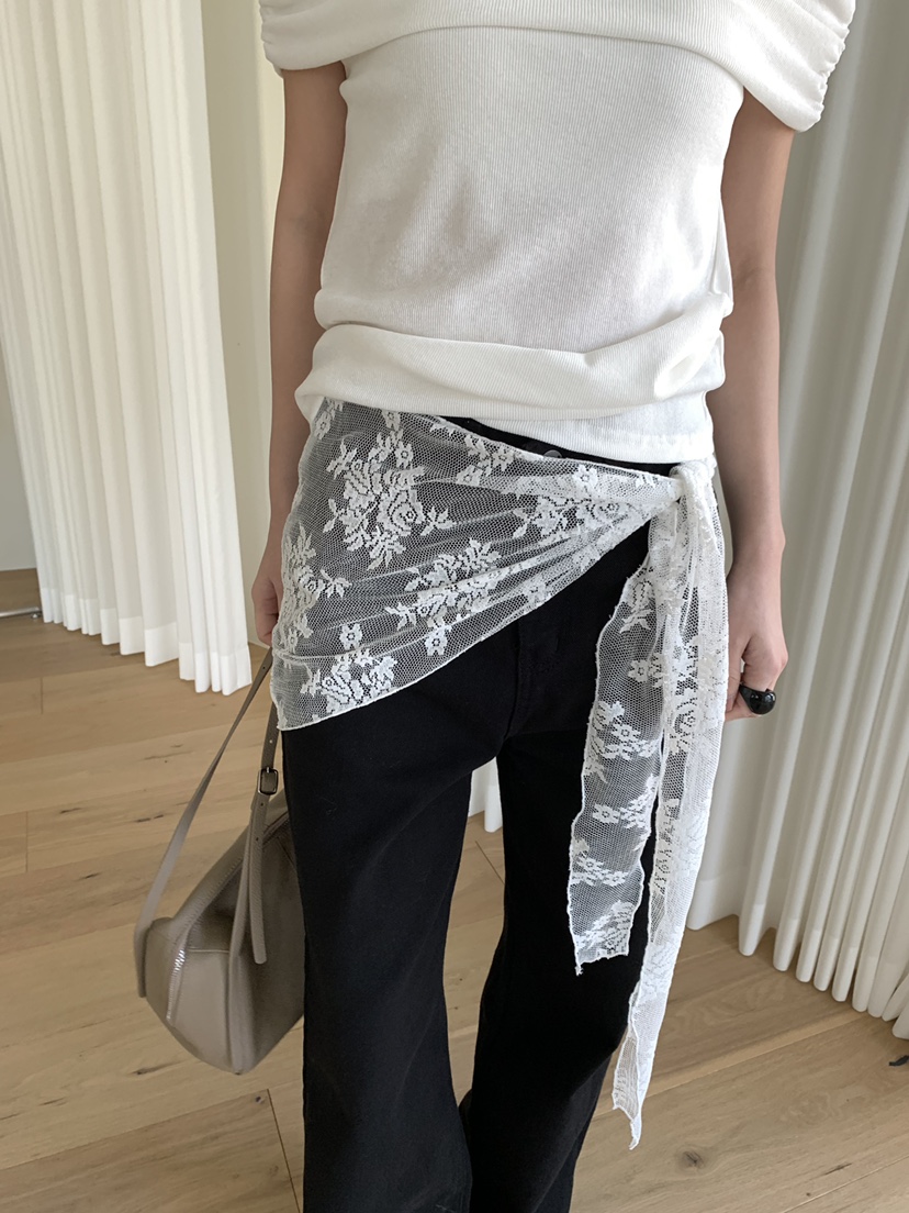 BLACK PIG韓國直郵實拍女士新品職業26春夏圍巾披肩透明圍巾VIVIAN_LEE圍巾/披肩