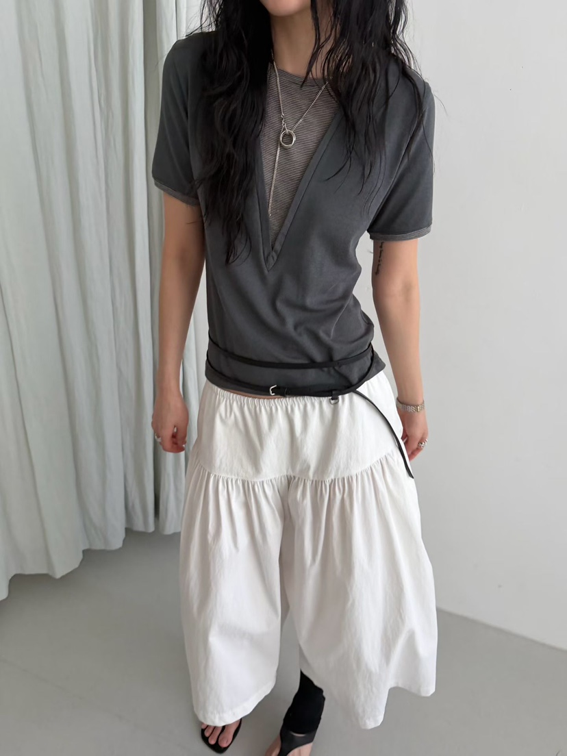 MINIMUZE韓國東大門直郵女裝新款職業推薦時尚人氣26春夏T恤MINIMUZET恤