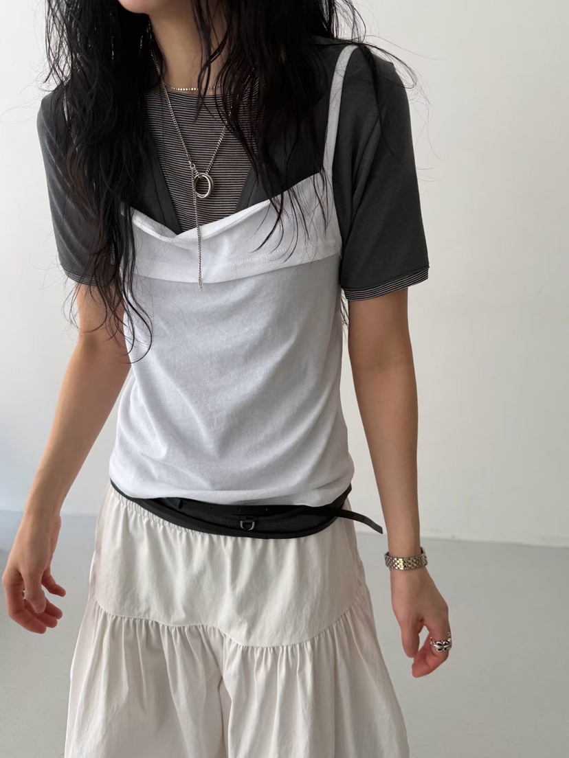 MINIMUZE韓國東大門直郵女裝新款職業推薦時尚人氣26春夏T恤MINIMUZET恤