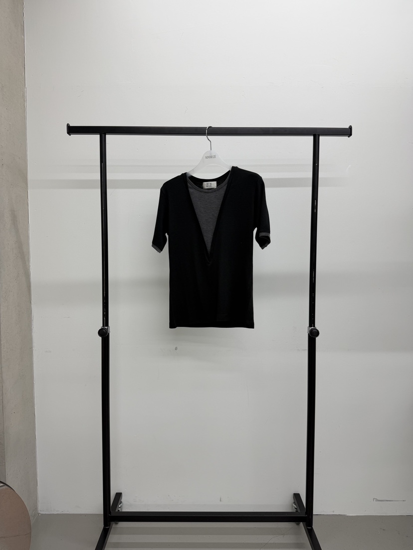 MINIMUZE韓國東大門直郵女裝新款職業推薦時尚人氣26春夏T恤MINIMUZET恤圖色2