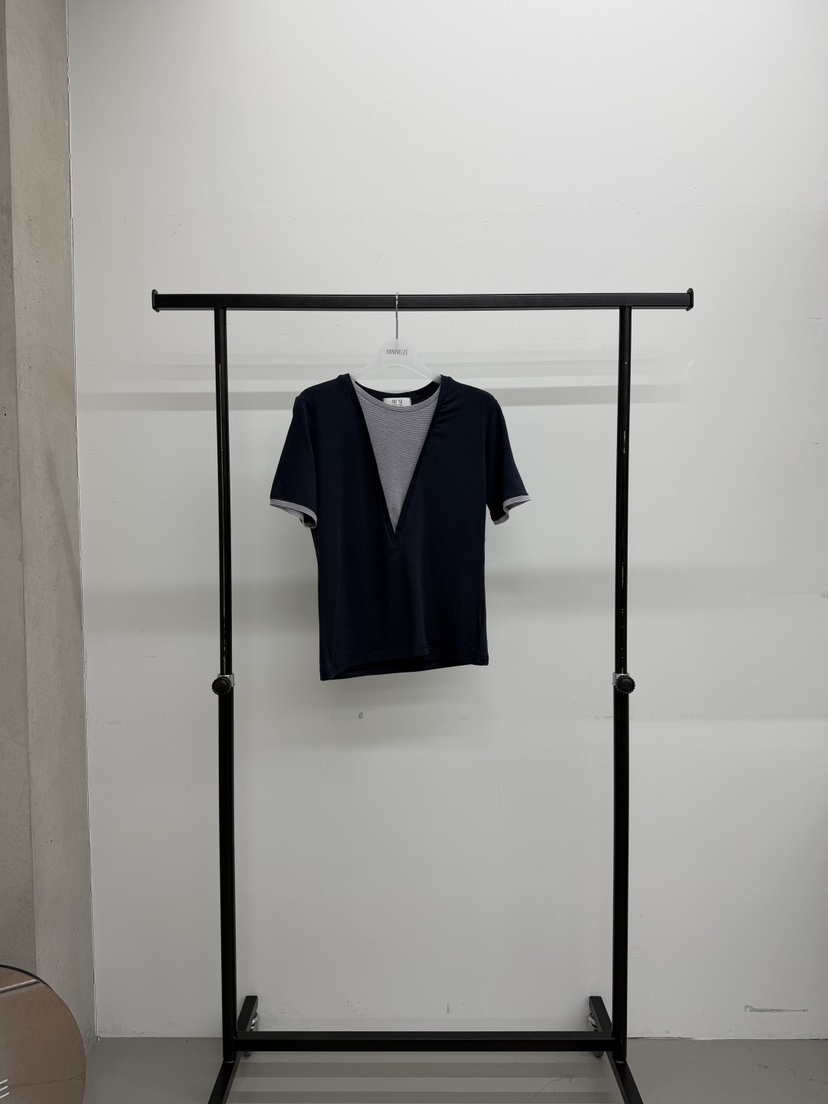 MINIMUZE韓國東大門直郵女裝新款職業推薦時尚人氣26春夏T恤MINIMUZET恤圖色4