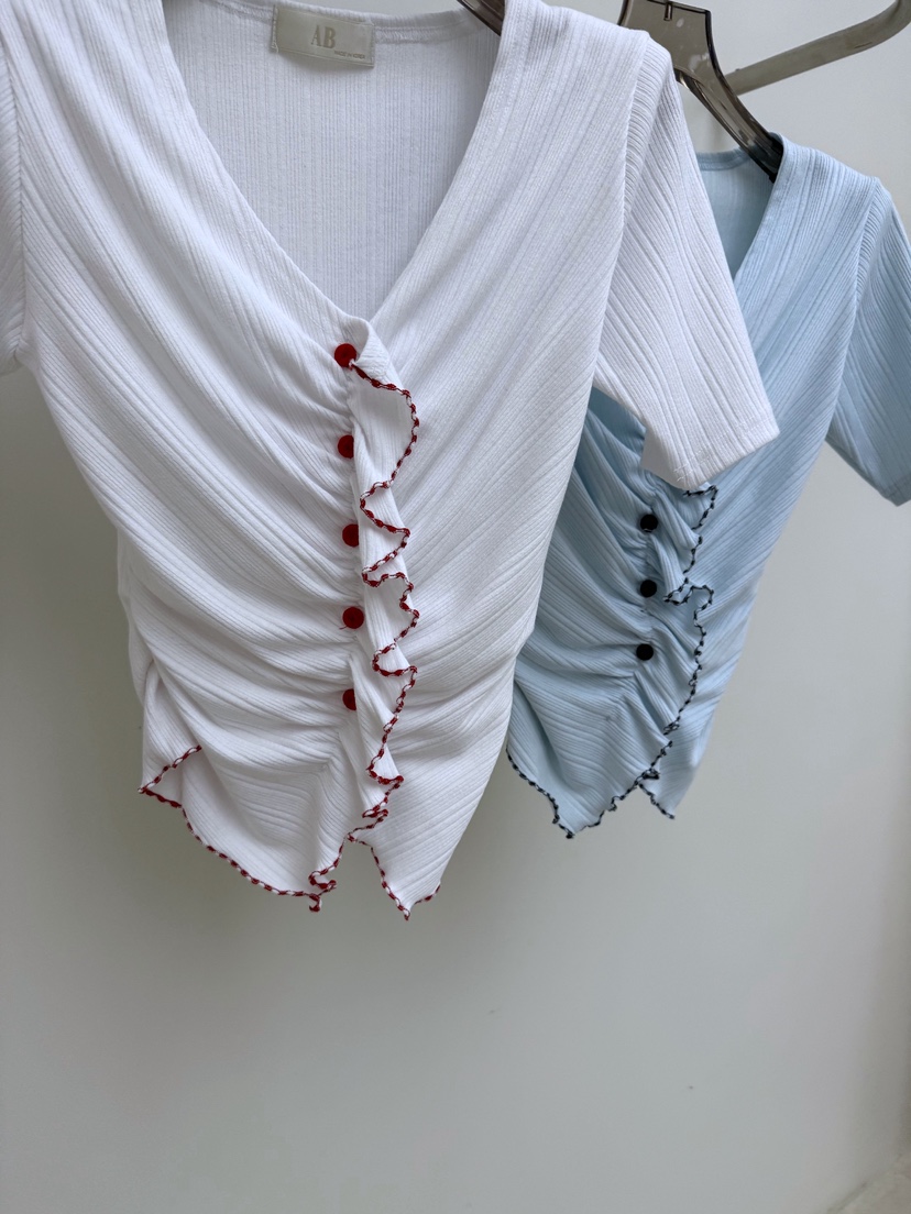 AB韓國直郵實拍女裝新款推薦人氣職業休閑熱賣26春夏時尚T恤ABT恤