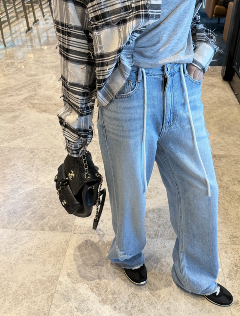 LAVIEU韓國代購女裝新品休閑26春夏職業熱賣人氣推薦牛仔褲LAVIEU牛仔褲