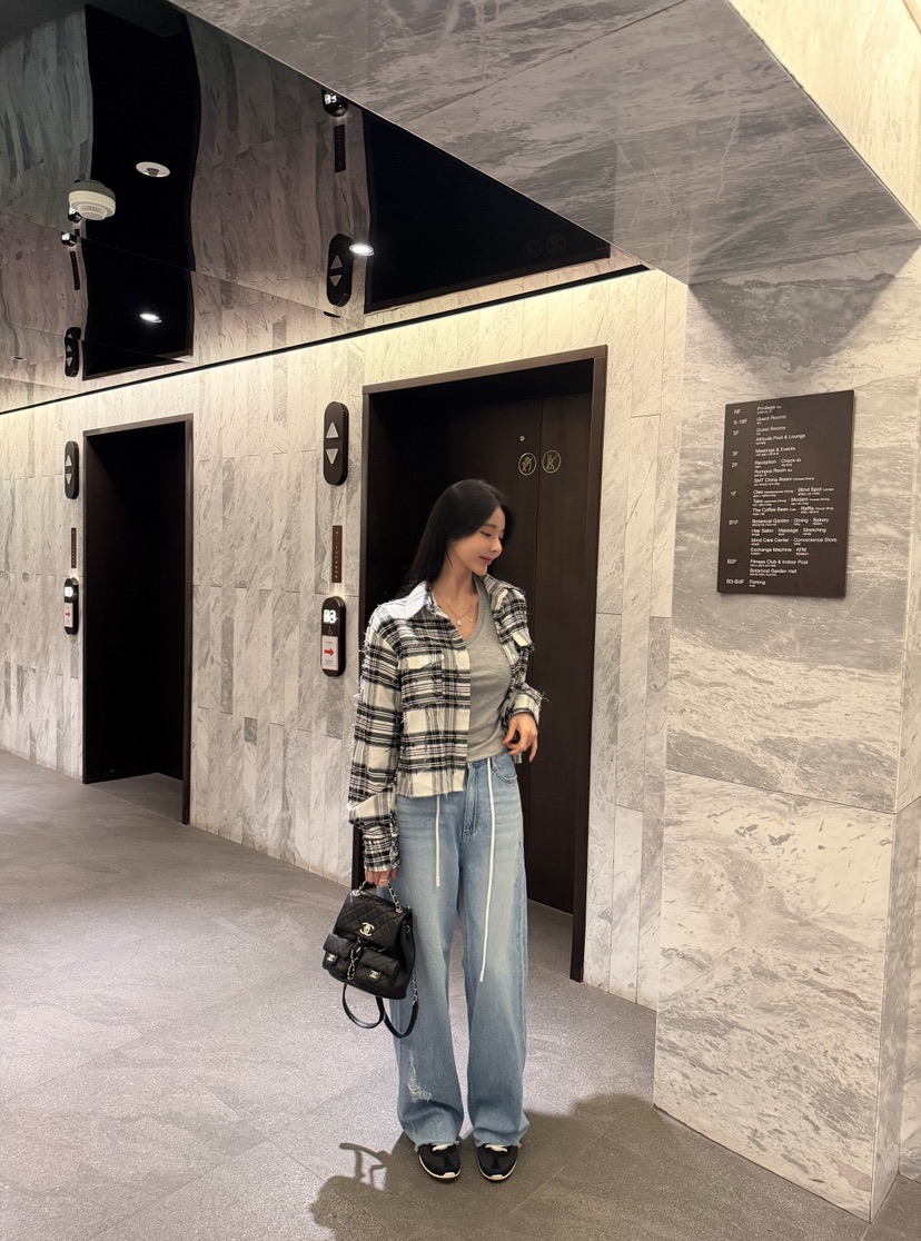 LAVIEU韓國代購女裝新品休閑26春夏職業熱賣人氣推薦牛仔褲LAVIEU牛仔褲