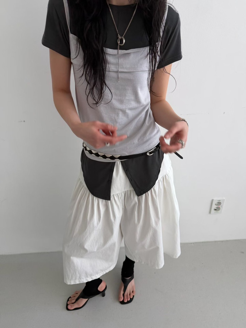 MINIMUZE韓國直郵實拍女士新品時尚職業熱賣人氣吊帶背心MINIMUZE吊帶/背心