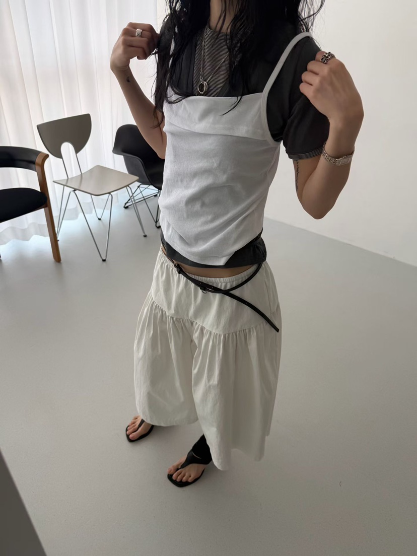 MINIMUZE韓國直郵實拍女士新品時尚職業熱賣人氣吊帶背心MINIMUZE吊帶/背心