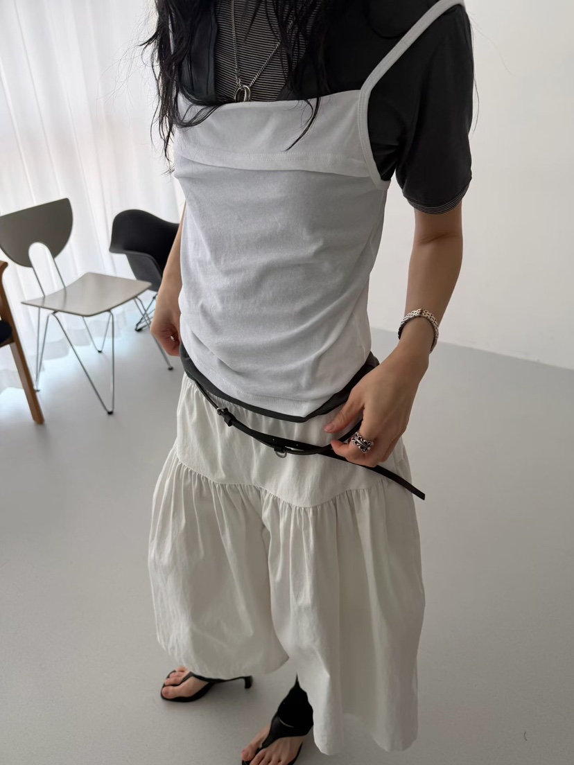 MINIMUZE韓國直郵實拍女士新品時尚職業熱賣人氣吊帶背心MINIMUZE吊帶/背心